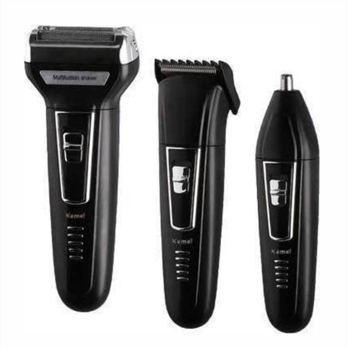 GEMEI GEEMY - Afeitadora Recargable Peluquera Profesional 3 En 1 Personal