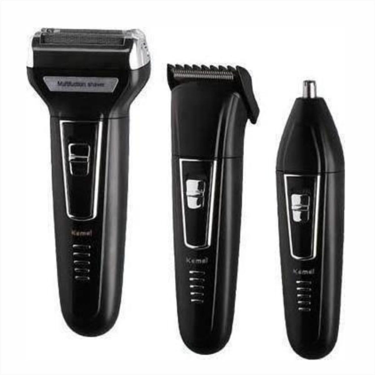 GEMEI GEEMY - Afeitadora Recargable Peluquera Profesional 3 En 1 Personal