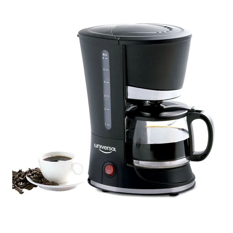 UNIVERSAL - Cafetera UNIVERSAL de 46 tazas de 0.6 litros
