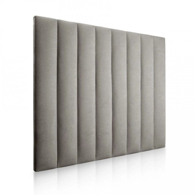 BANZAY - Cabecero Paneles Cama King - Gris
