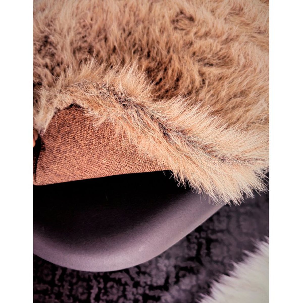 BANZAY - Cojin en Peluche para Silla Eames kit x2 - Beige