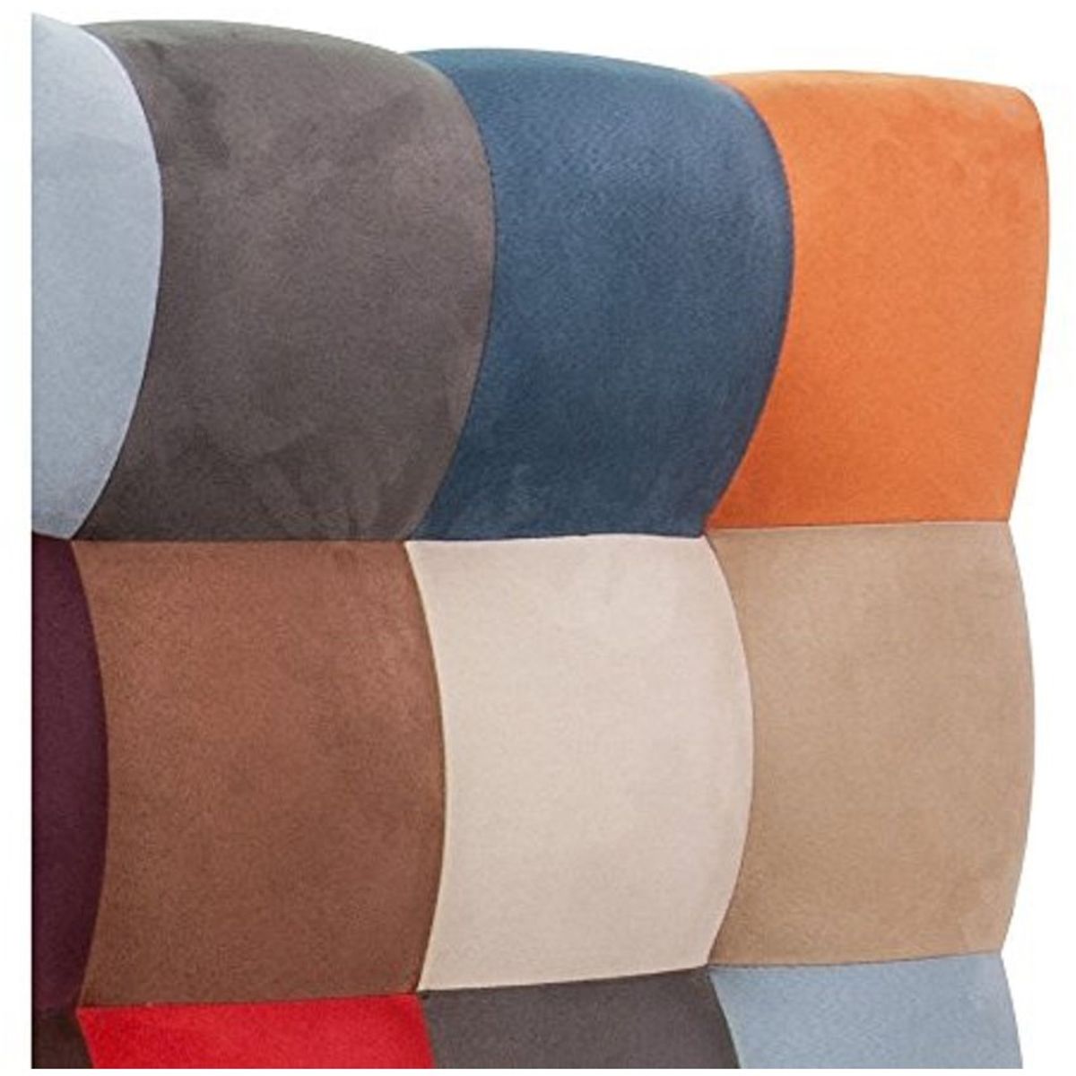 BANZAY - Cabecero Cama King Patchwork - Multicolor