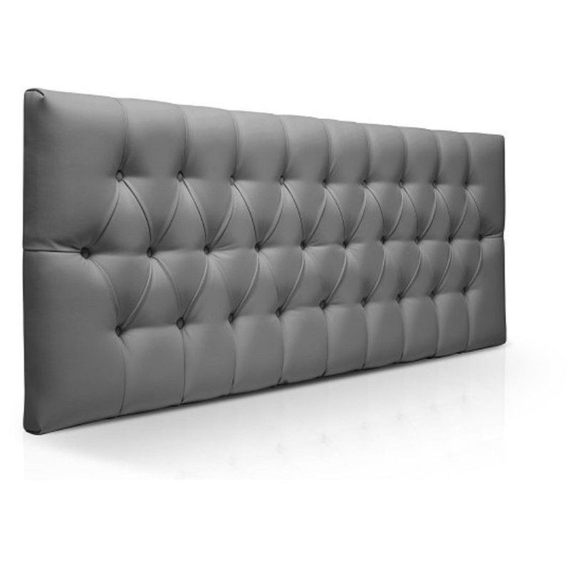 BANZAY - Cabecero base cama king rombos - gris