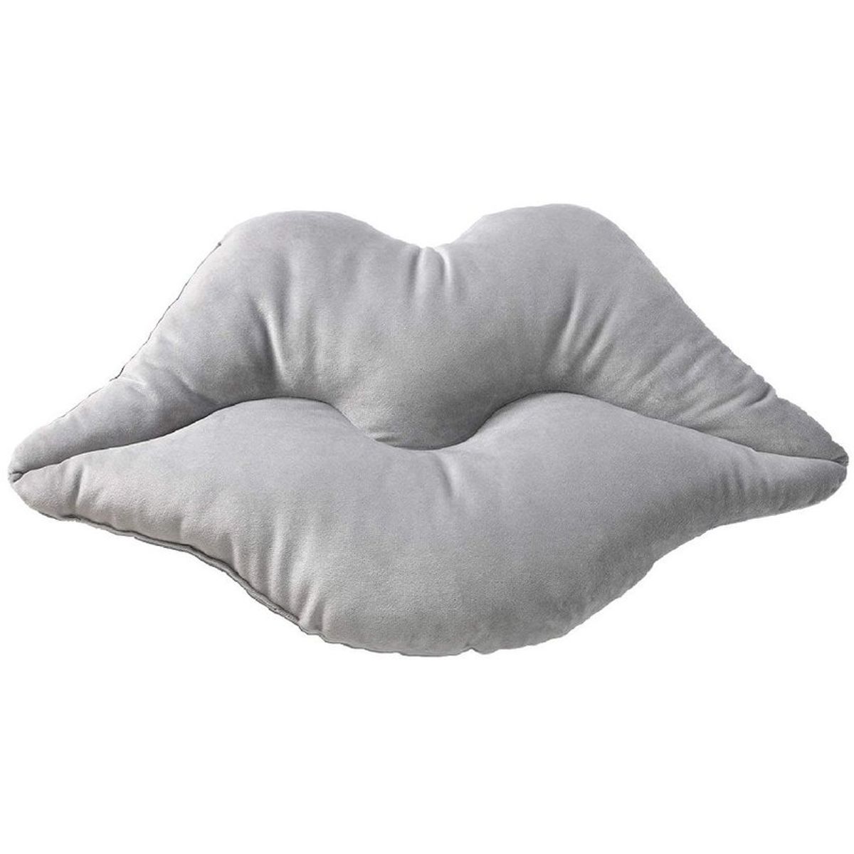 BANZAY - Cojin Labios Beso Suave - Gris