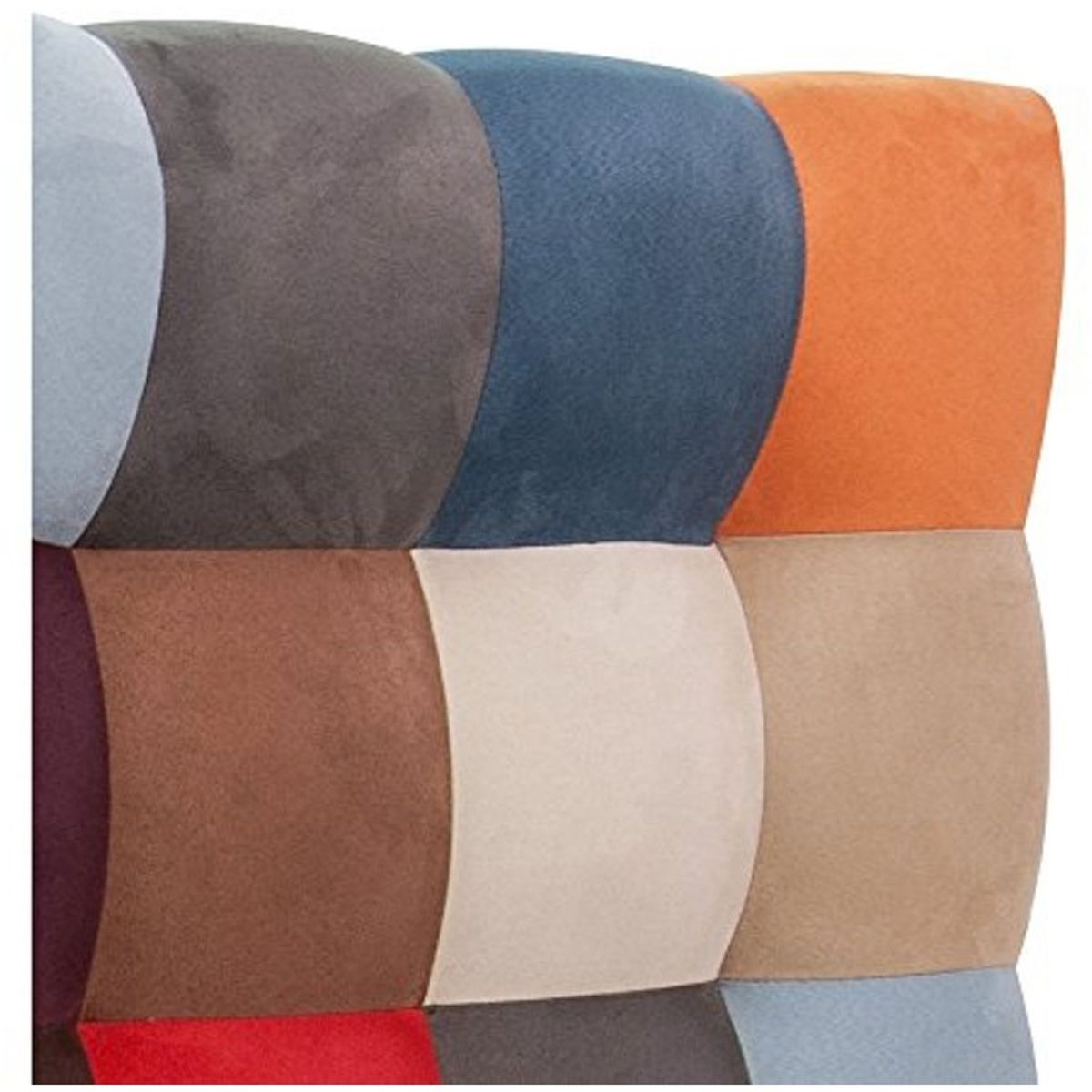 BANZAY - Cabecero Cama Semi-Doble Patchwork - Multicolor