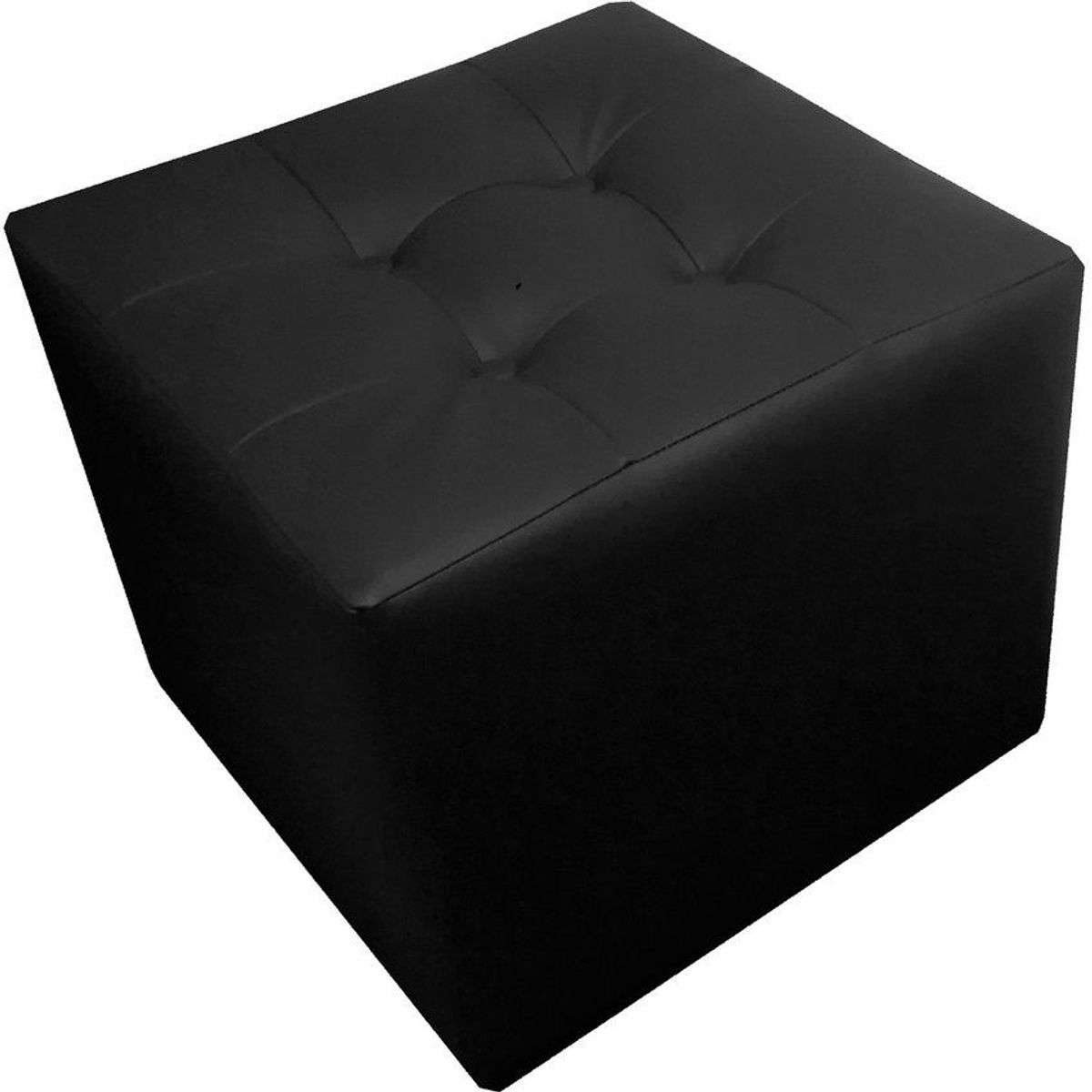 BANZAY - Puff  Individual 40x40 BANZAY  - Negro