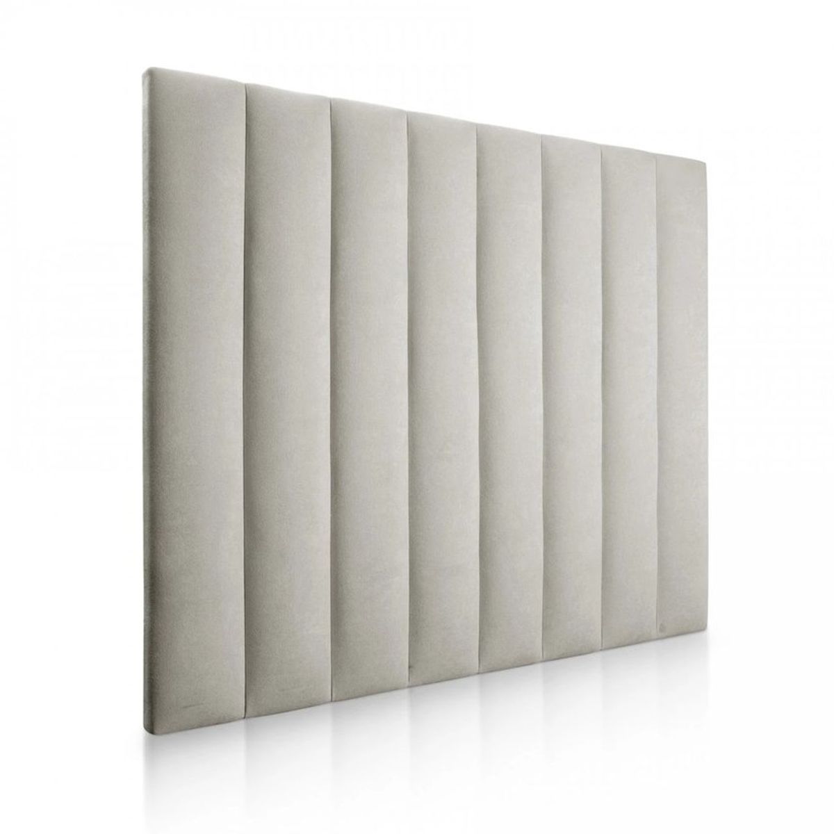 BANZAY - Cabecero Paneles Cama Doble - Gris Plata