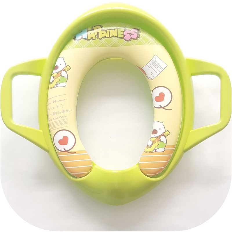 ENFANT'ASY - Reductor adaptador de inodoro acolchado con agarraderas