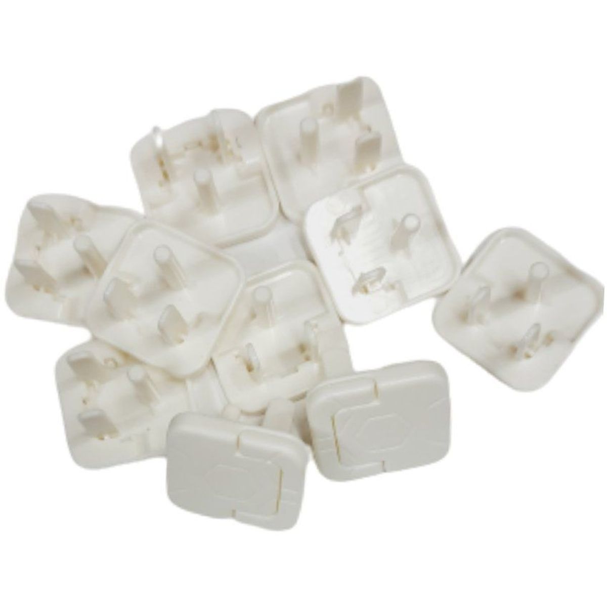 ENFANT'ASY - Protector seguro para toma corriente bebe x 10 unidades