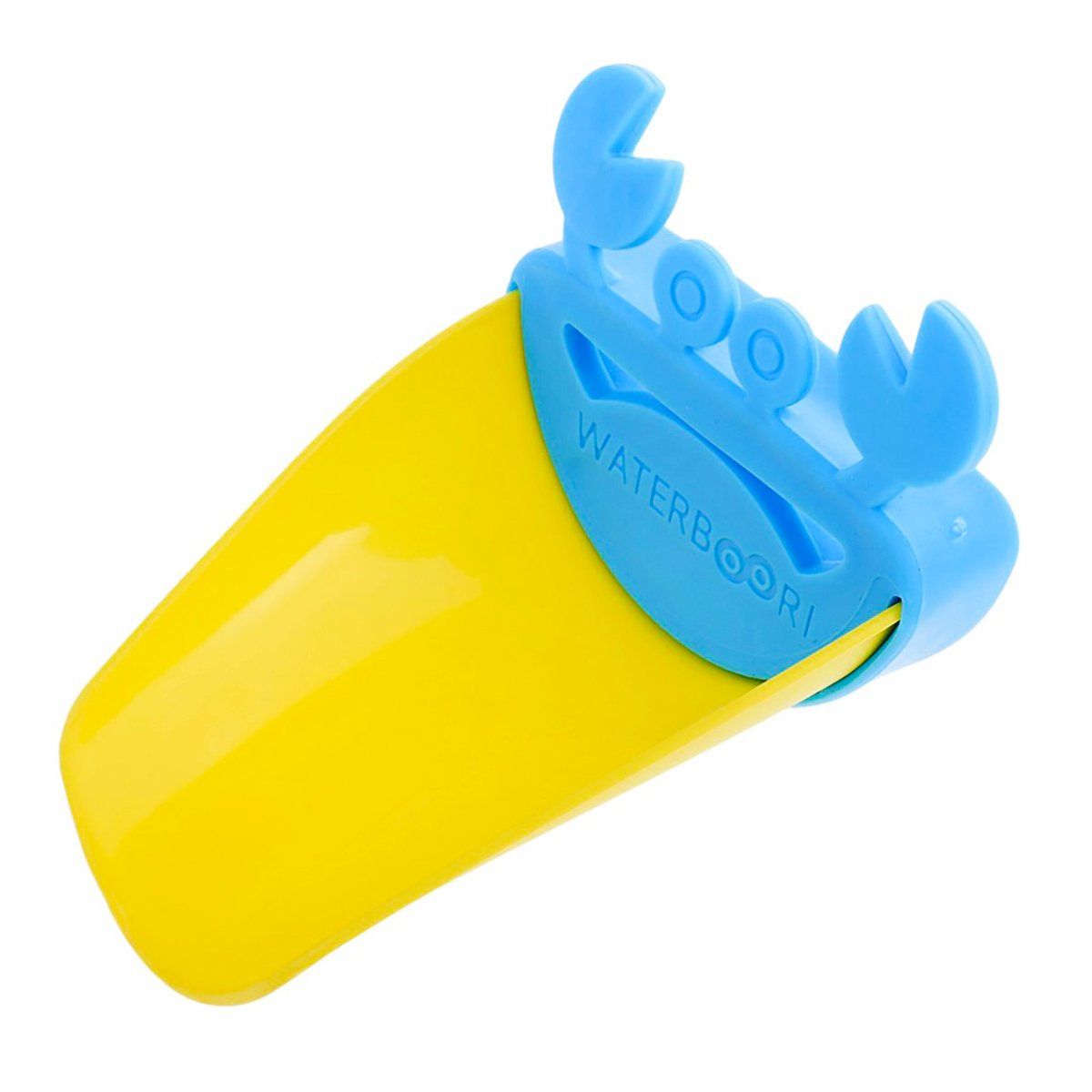 ENFANT'ASY - Extensor de grifo diseño cangrejo azul y amarillo