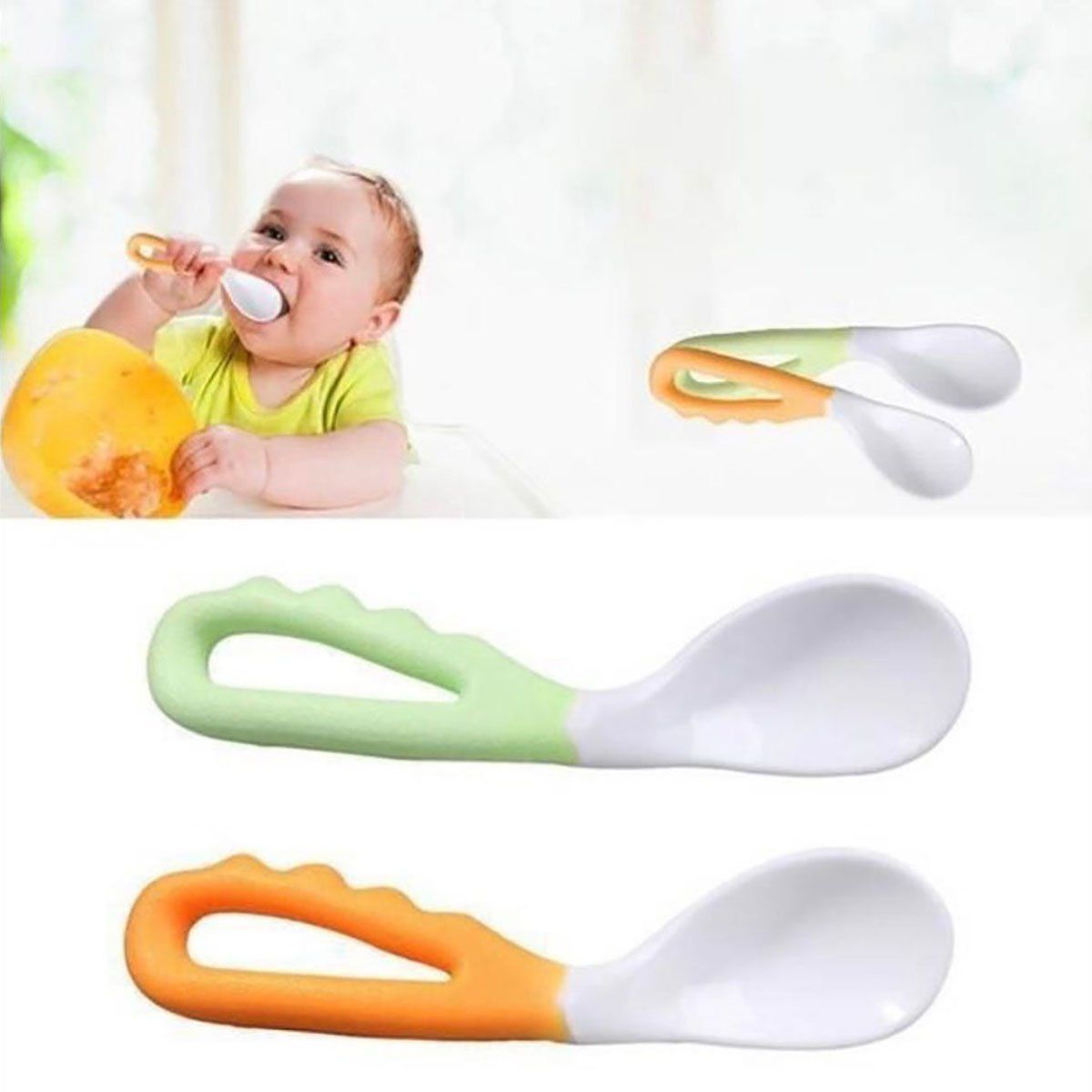 ENFANT'ASY - Cucharas entrenadoras para bebe