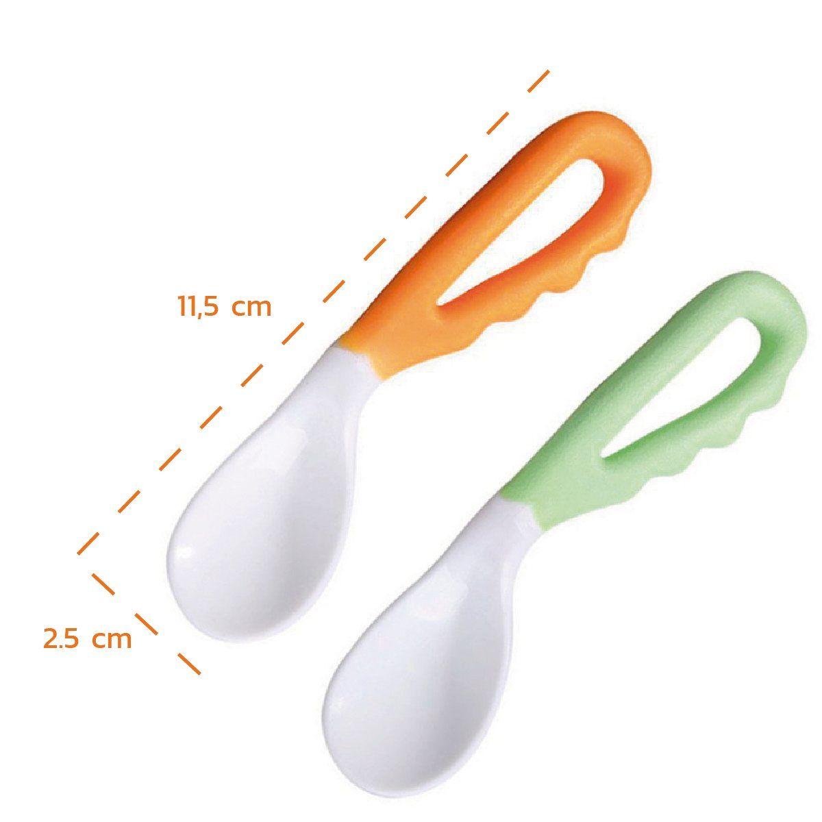 ENFANT'ASY - Cucharas entrenadoras para bebe