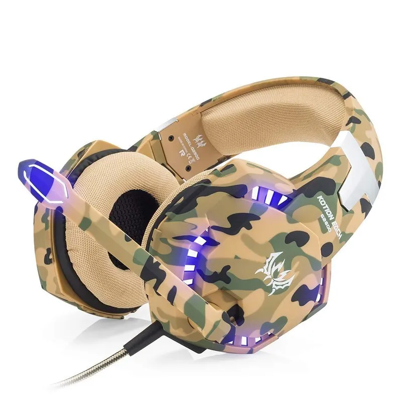 KOTION - Audífonos Gamer Con Luces Led Kotion Each