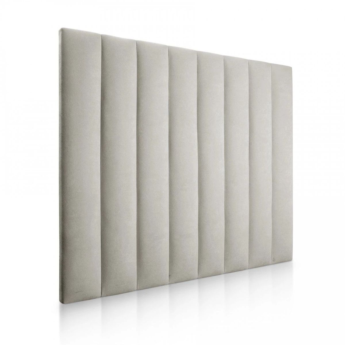 BANZAY - Cabecero Paneles Cama Sencilla - Gris Plata