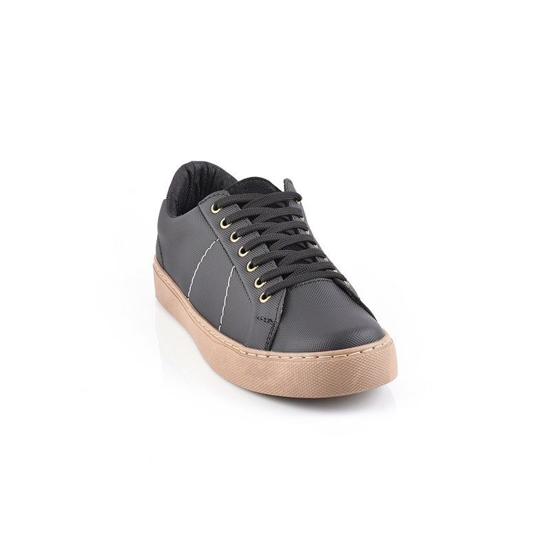 SKY WALK - Skywalk Tenis Moda Hombres 663106323Negro