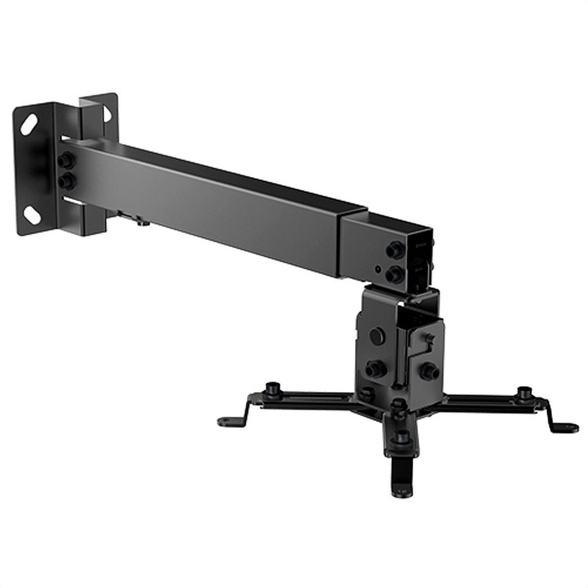 GENERICO - Soporte Video Beam Proyector para ParedTecho TECHGO SPP-01 Negro