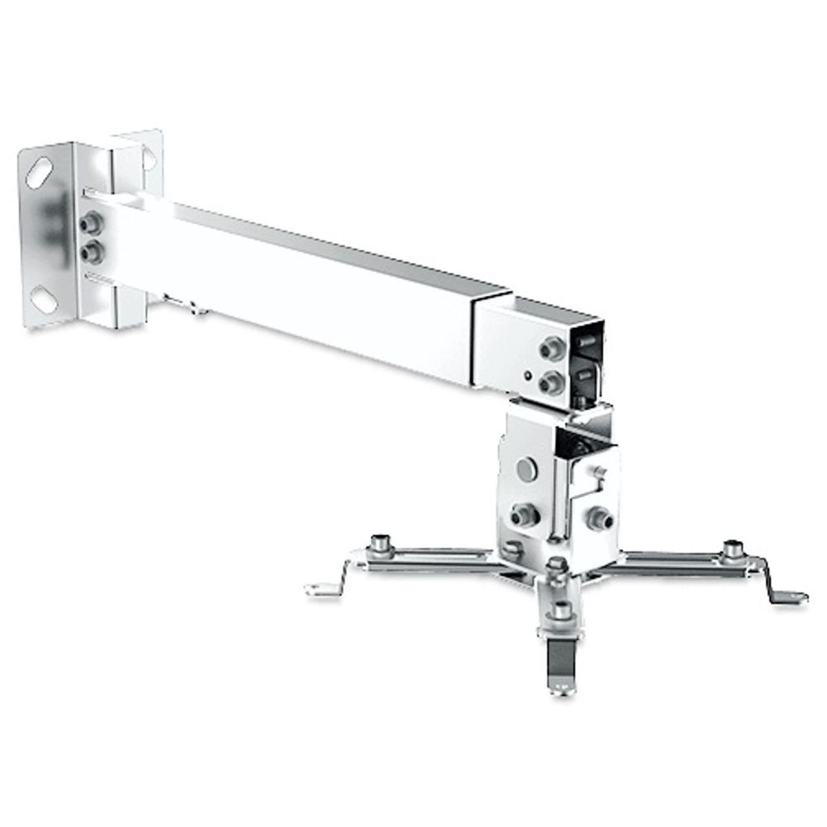 GENERICO - Soporte Video Beam Proyector para ParedTecho TECHGO SPP-01 Blanco