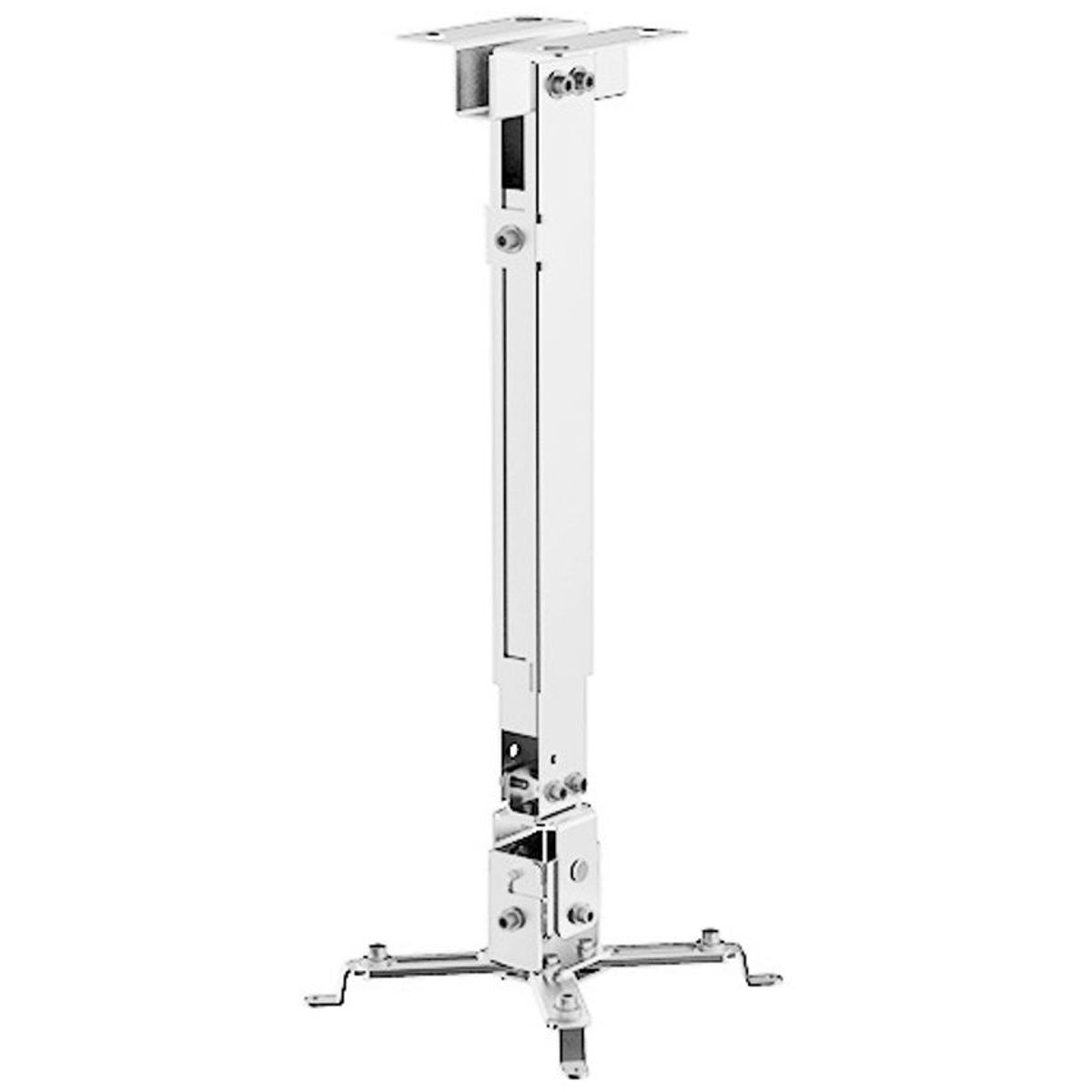 GENERICO - Soporte Video Beam Proyector para ParedTecho TECHGO SPP-01 Blanco