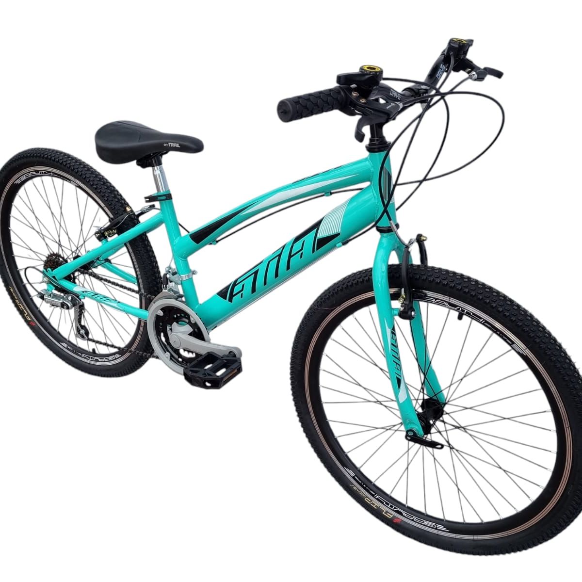 AT AND T - Bicicleta Todo Terreno Atila Rin 24 Aro Doble Pared Aluminio