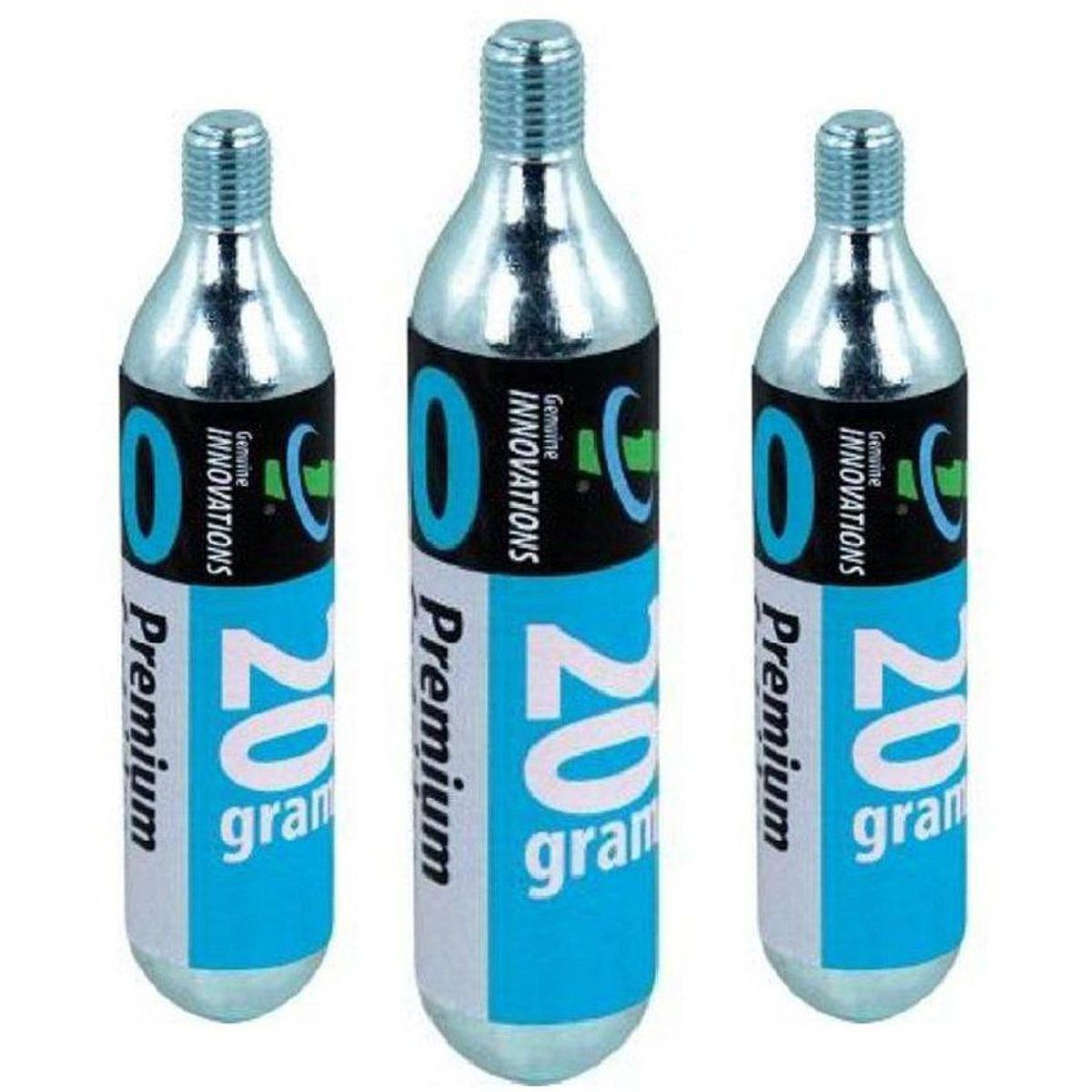 GENUINE INNOVATIONS - Cartucho De CO2 Premium 20 Grs Genuine 3Uni