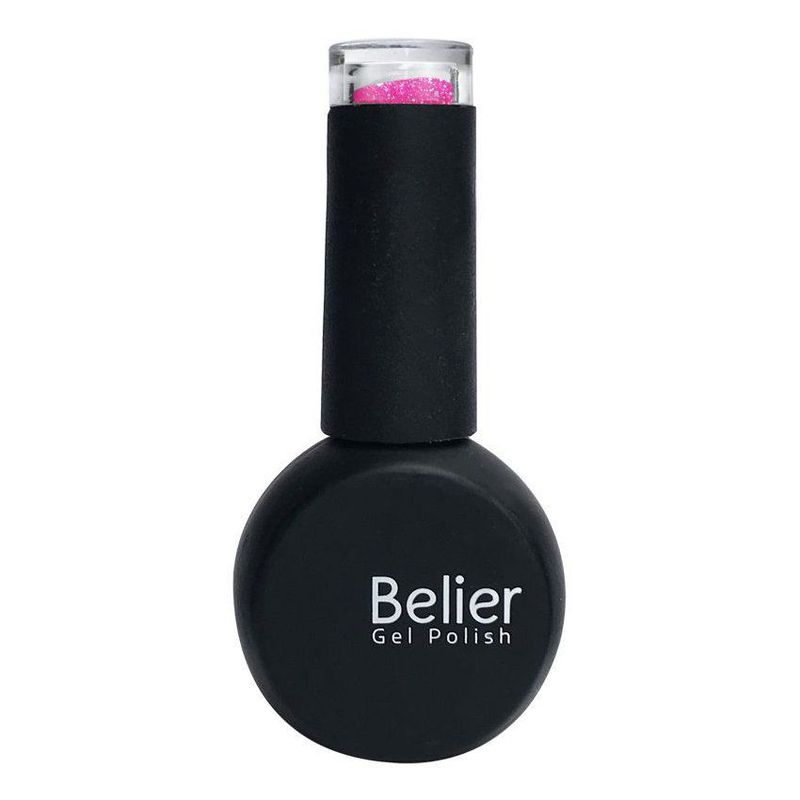 COMESTICOS BELIER - Esmalte glitter hot pink belier gel polish 8 ML