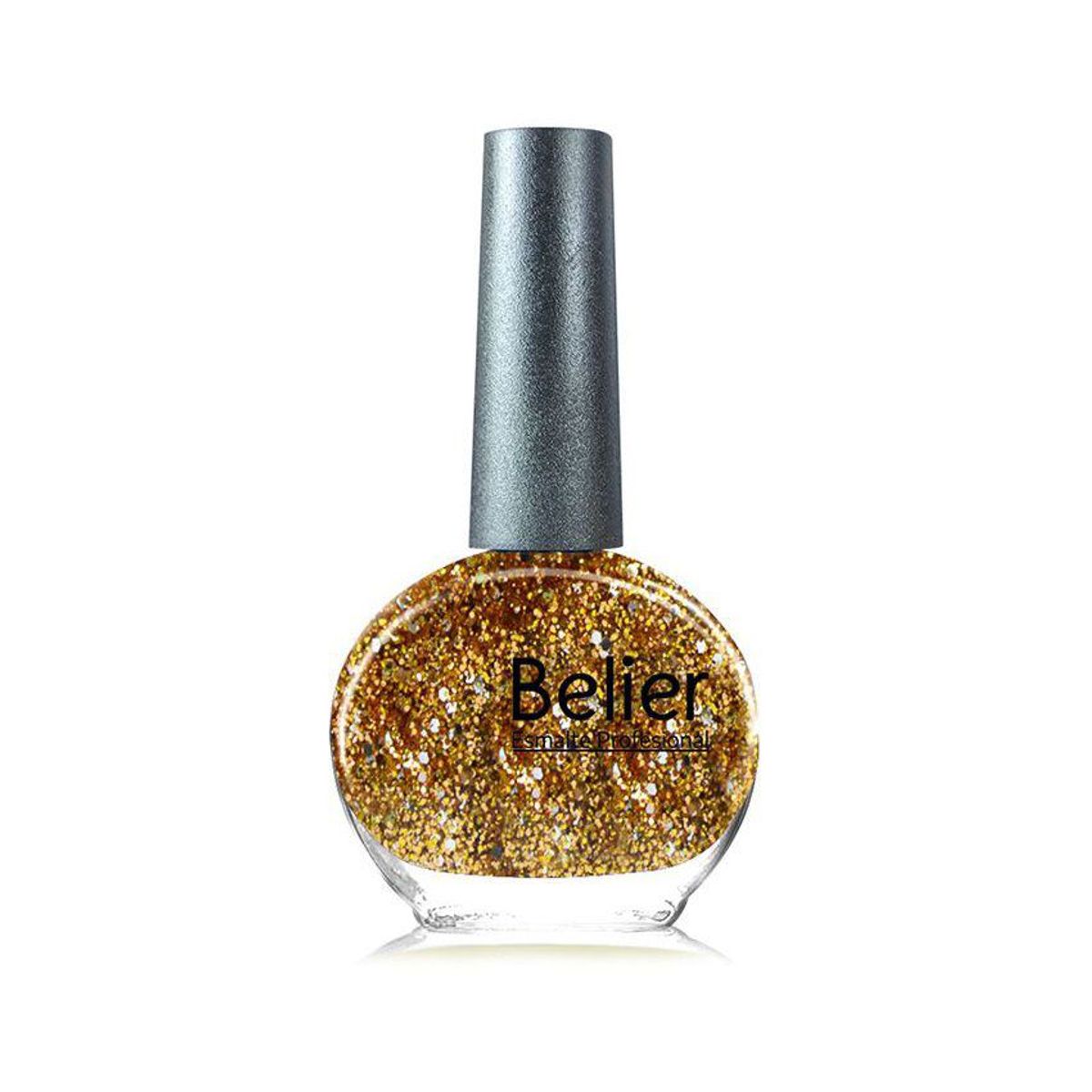COMESTICOS BELIER - Esmalte belier glitter champagne 13ml free 21