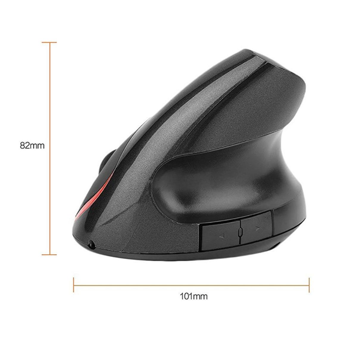 WEIBO - Mouse vertical recargable Weibo WB-881 negro