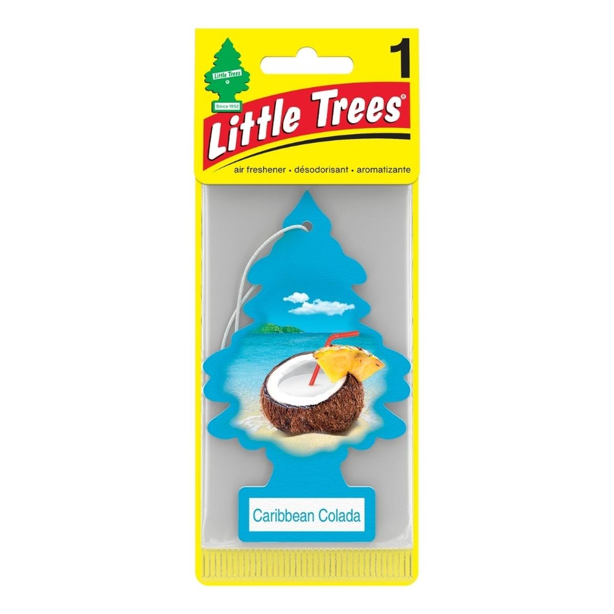 LITTLE TREES - Ambientador Little Trees Caribbean x6 Und