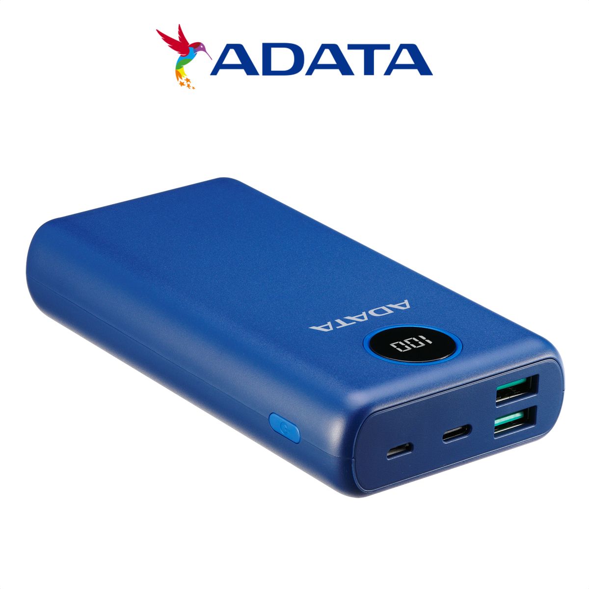 ADATA - Power Bank 20000mah Carga Rápida Qcpd Adata P20000QCD Azul
