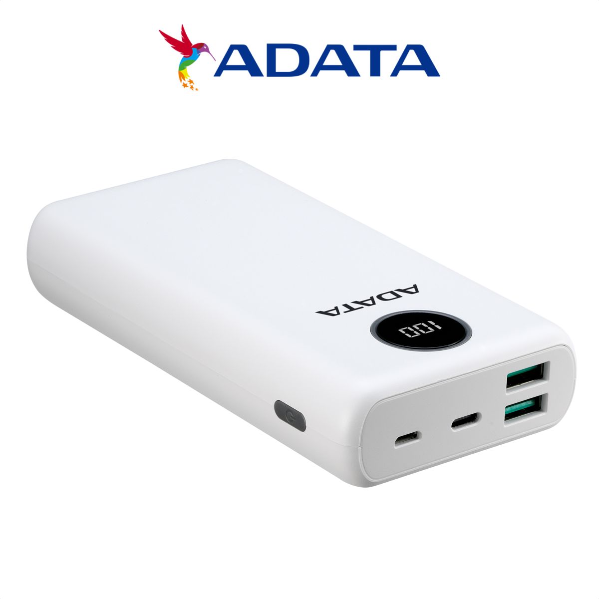 ADATA - Power Bank 20000mah Carga Rápida Qcpd Adata P20000QCD Blanco
