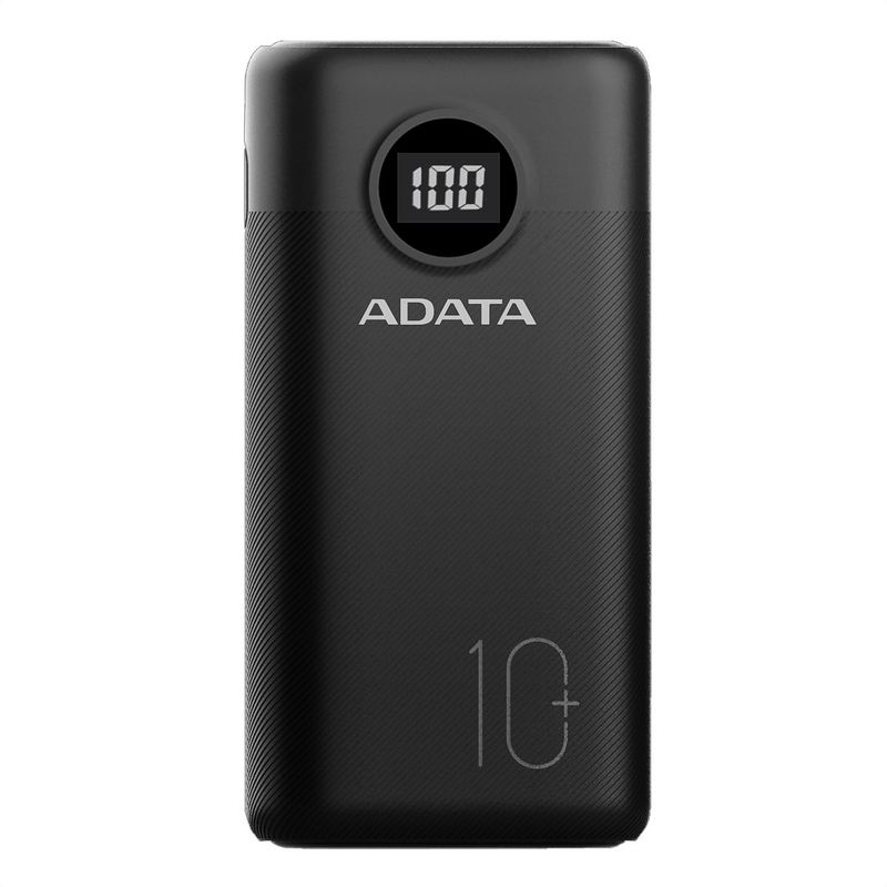 ADATA - Cargador Portátil Compacto Powerbank 10000mah Adata P10000QCD Negro