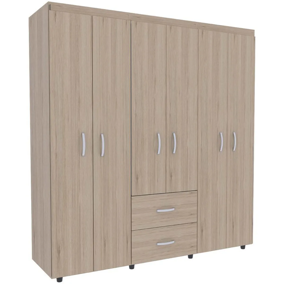 RTA MUEBLES - Closet Bariloche Color Cartagena Blanco CLR 2821 180x170.3x50.3cm  RTA