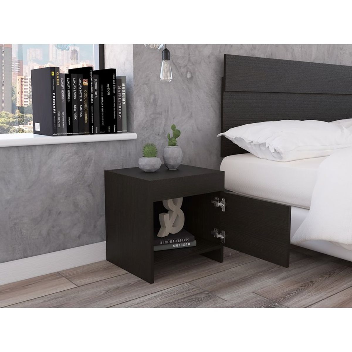 RTA DESIGN - Mesa de noche colore rta muebles nlw 1078 1-wengue