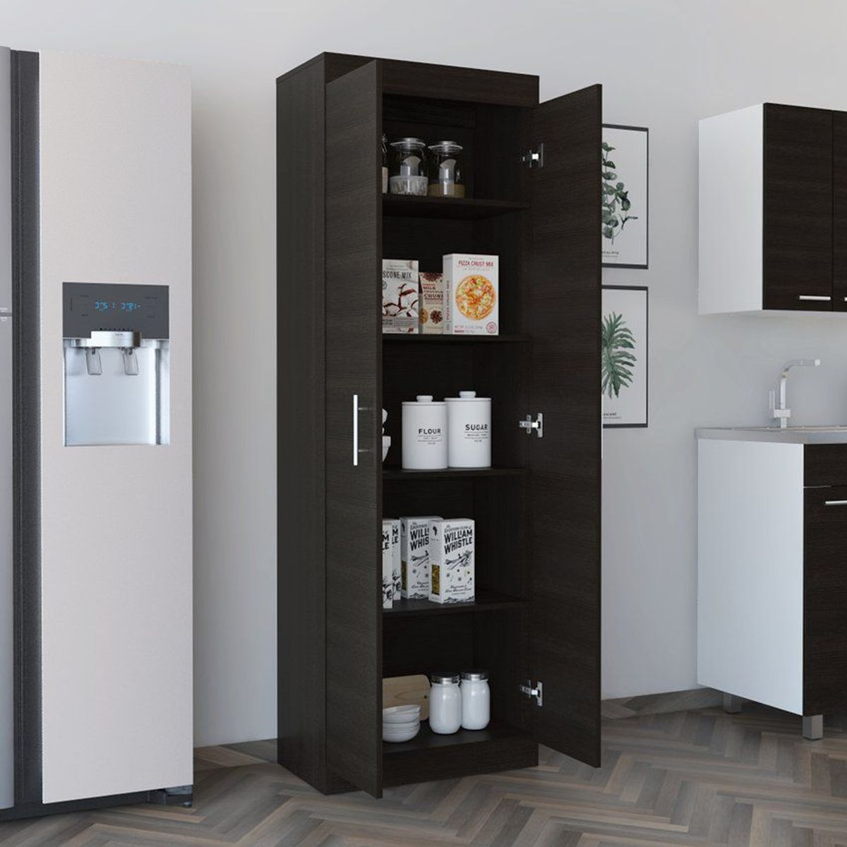 RTA MUEBLES - Alacena nepal wengue rta muebles alw 4024