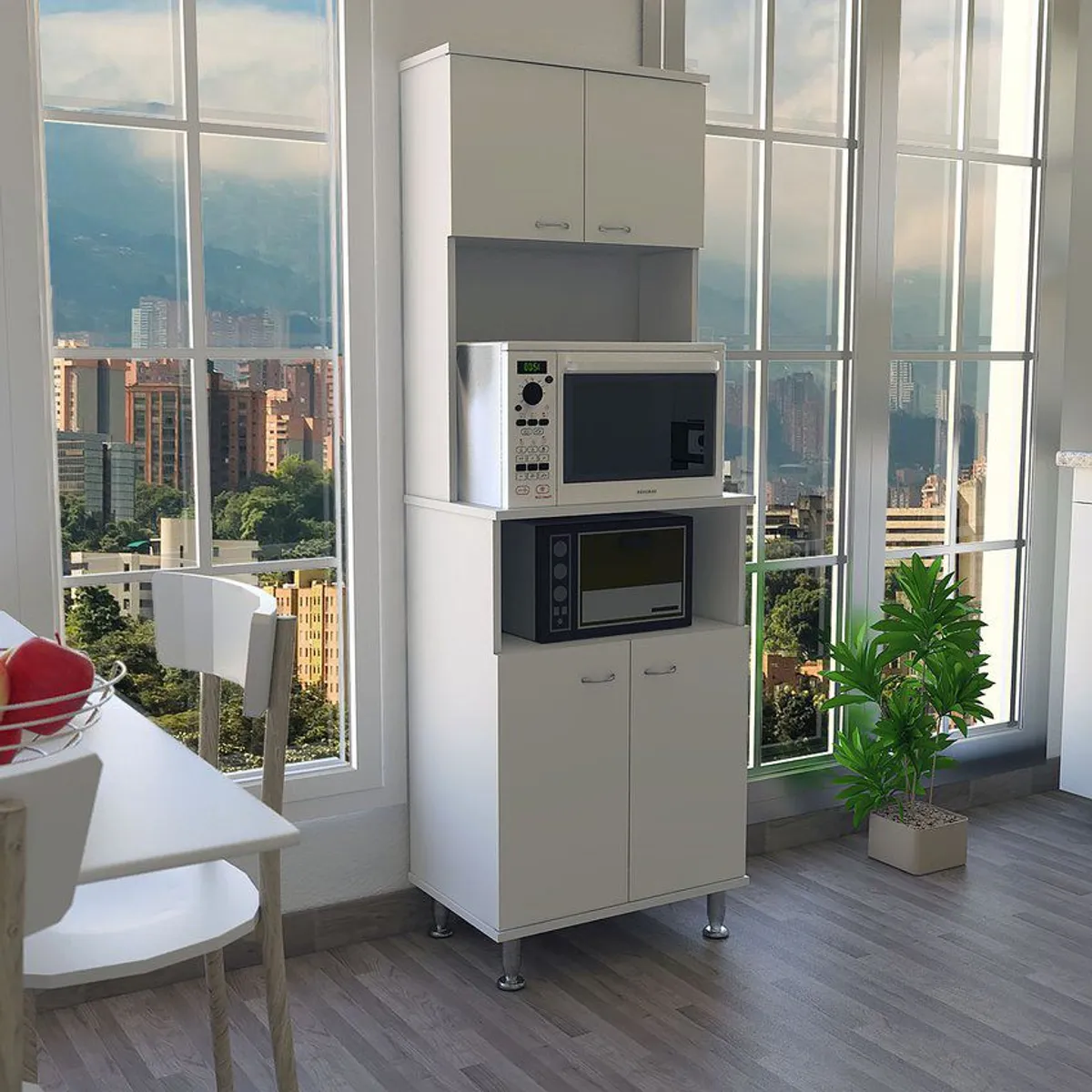 RTA MUEBLES - Mueble alacena fenix blanco rta muebles alb 1480