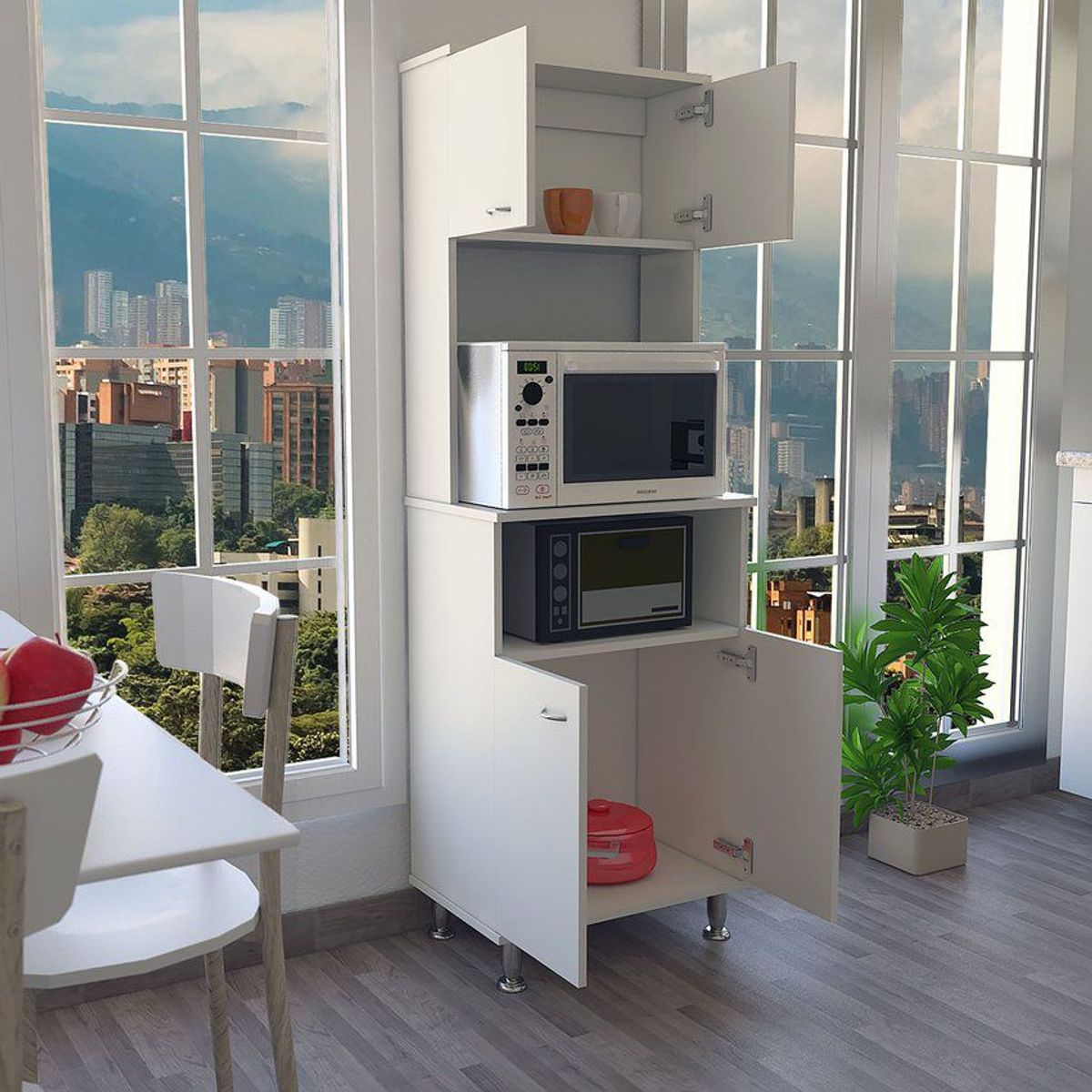 RTA MUEBLES - Mueble alacena fenix blanco rta muebles alb 1480