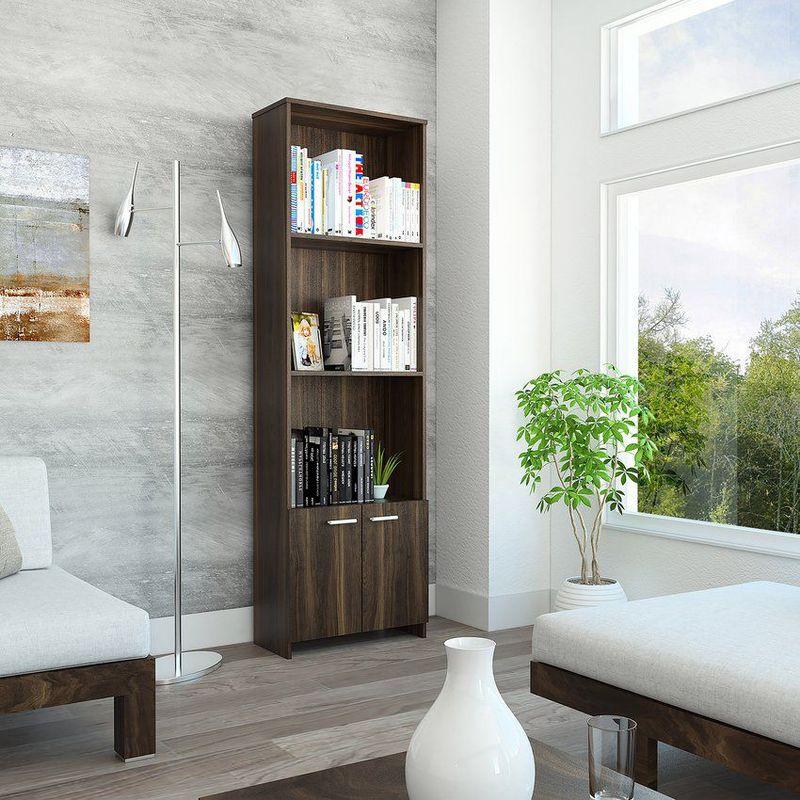 RTA MUEBLES - Biblioteca office 5 habanna rta muebles blh 3293