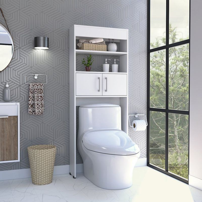 RTA MUEBLES - Ahorrador de espacio madrid  blanco rta muebles alb 6665