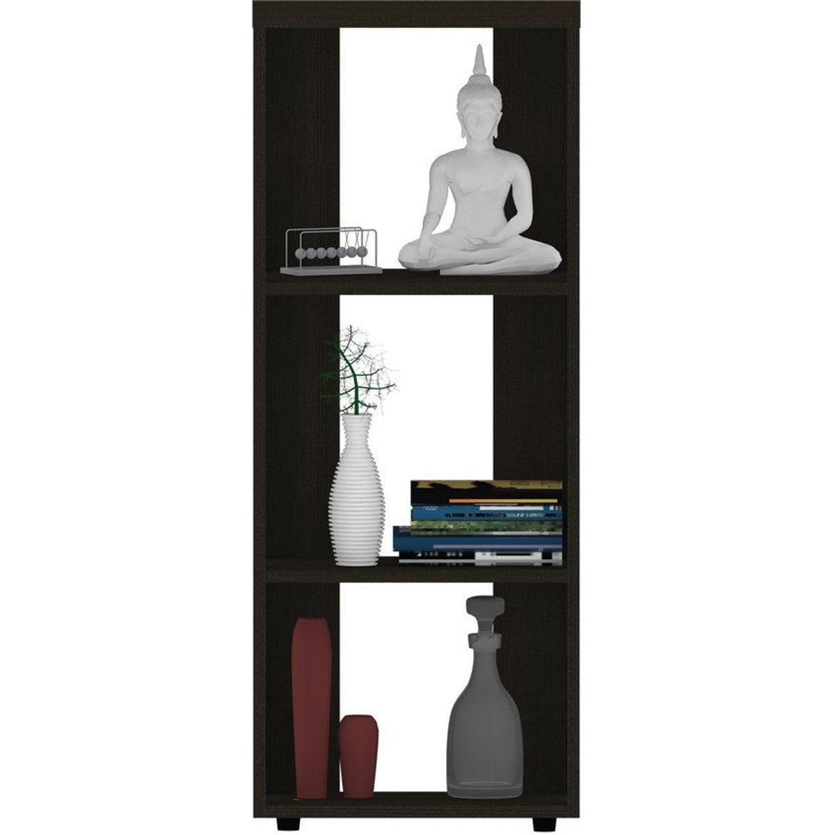 RTA MUEBLES - Biblioteca office wengue/negro rta muebles blw 2365_.