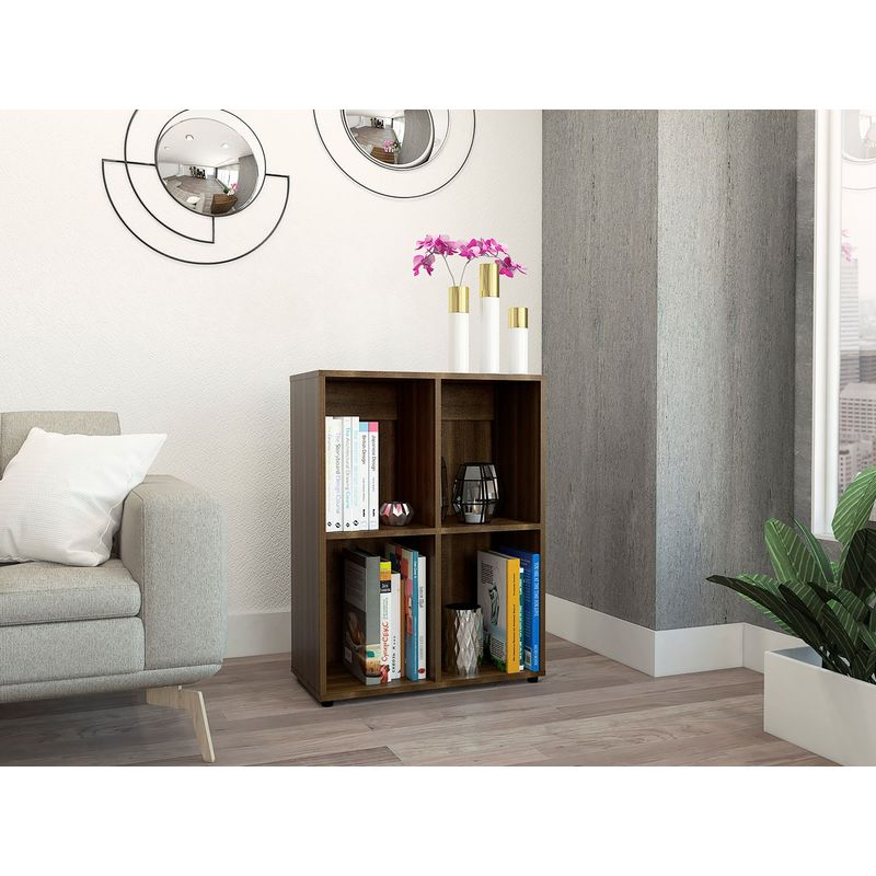 RTA MUEBLES - Biblioteca otto caramelo rta muebles blc 4122