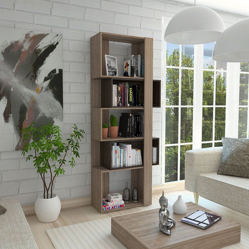 RTA MUEBLES - Biblioteca baltica miel/habanna rta muebles bmh 3130