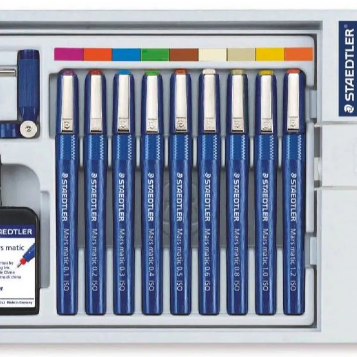 STAEDTLER - Rapidografo Staedtler Mars Matic x 11 Piezas