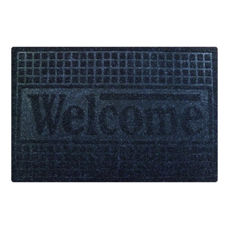 DIB - Tapete De Entrada Eco Texture 60x40Cm -Negro