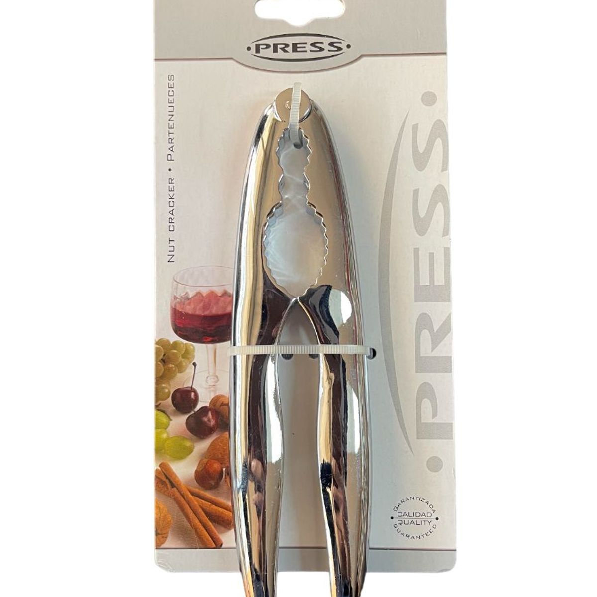 PRESS - Partenueces Rompe Nueces y Avellanas PRESS 96210 - Plateado