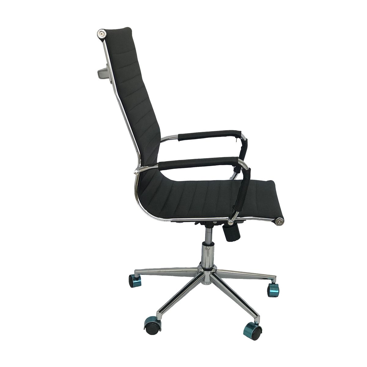 BOXBIT - Silla Esterilla Oficina Alta Negra