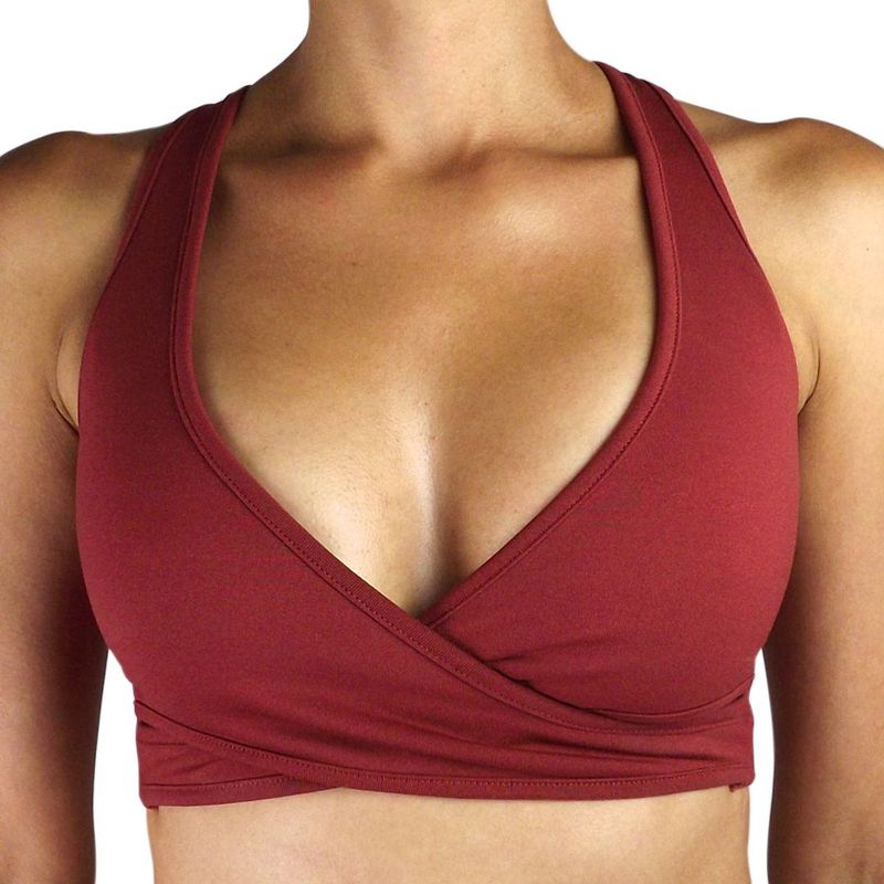 TYKHE - Top Deportivo Tykhe Secoya Rojo Ladrillo