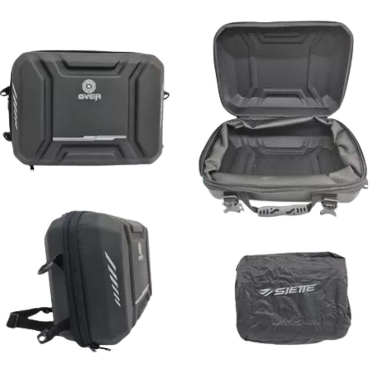 SHENGKE - Maletero Baul Parrilla Multifuncion Alforjas De Moto