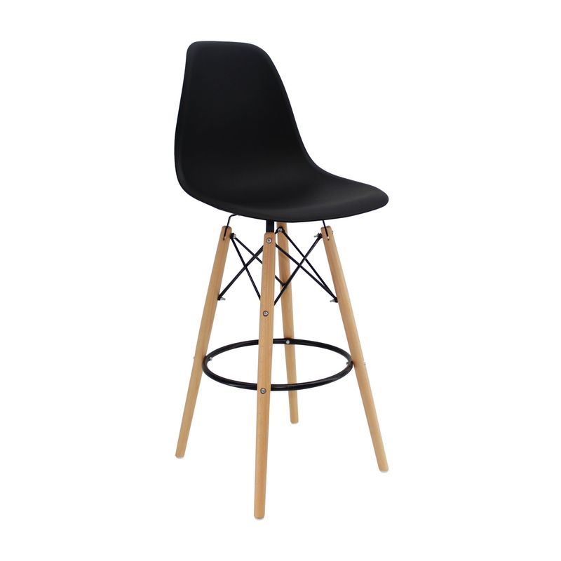 BOXBIT - Butaco DKR Bar Tipo Eames Negro