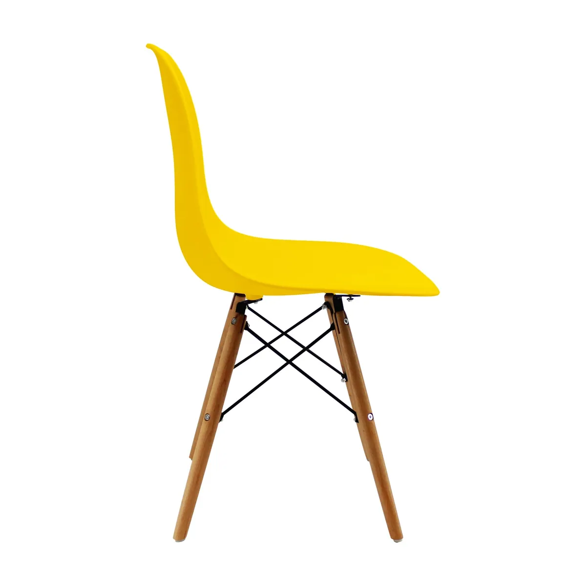 BOXBIT - Silla DKR Tipo Eames Amarilla