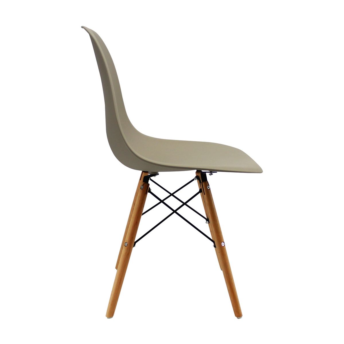 BOXBIT - Sillas DKR Tipo Eames Beige